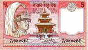 NEPAL   5 Rupees  Non Daté (1997)  Pick 30a  Signature 13   ****** BILLET  NEUF ***** - Népal