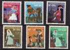 LUXEMBOURG  1966  N 691 / 96 .  6 Valeurs NEUF X X  Serie Compl. - Unused Stamps