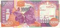 SOMALIE  1 000 Shillings Daté De 1996   Pick 37   ****BILLET  NEUF**** - Somalië
