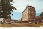 Chehalis WA Street Scene 1960s Vintage Chrome Postcard, 60s Autos, St. Helens Hotel - Andere & Zonder Classificatie