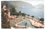 24720)cartolina Illustratoria Montreux -  Piscine E Panorama Dal Casinò - Lorraine