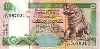 SRI LANKA   10 Rupees  Daté Du 15-11-1995  Pick 108    *****  UNC  BANKNOTE  ***** - Sri Lanka