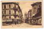 VOIRON - Rue Peronnet Et église (imprimerie) - Voiron