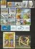 GREECE 2001 FULL YEAR SET MNH PER. + 2 M-SHEET - Ungebraucht