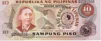 PHILIPPINES    10 Piso  Non Daté (1970)   Pick 154a     ***** BILLET  NEUF ***** - Filipinas