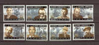 GREECE 1997  Greek Cinema Comedians  SET MNH - Unused Stamps