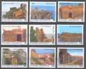 GREECE 1996   Castles Of Greece  SET MNH - Unused Stamps