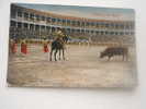 Espana  - Citando A La Pica - Stabling The  Bull -Corrida    -cca 1910  F  D50407 - Bull