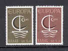 GREECE 1966 Europa CEPT SET MNH - Unused Stamps