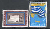 GREECE 1968 Union Of The Dodecanese With Greece SET MNH - Neufs