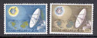 GREECE 1970 Earth-Satelite Telecommunications SET MNH - Ungebraucht