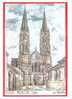 44 MACHECOUL - Eglise  - Illustration Yves Ducourtioux - Machecoul