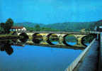 Carte Postale 24. Mussidan  Le Pont Sur L'Isle   Trés  Beau Plan - Mussidan