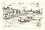 45 BRIARE - Port De Plaisance  - Illustration Yves Ducourtioux - Briare