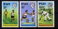 Fidji ** N° 321 à 323 - Jeux Du Commonwealth (athlétisme,boxe, Bowling) - Fiji (1970-...)