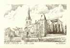 45 CHATILLON Sur LOIRE - Eglise  - Illustration Yves Ducourtioux - Chatillon Sur Loire