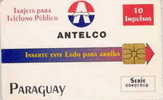 # PARAGUAY 1 Antelco 10 Gem   Tres Bon Etat - Paraguay