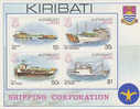 Kiribati-1984 Shipping Corporation Mini Sheet MNH - Kiribati (1979-...)