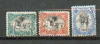 Cotso 318 - YT 56-57-60 Obli - Used Stamps