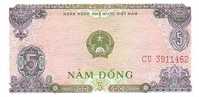 VIET-NAM  5 Dong  Daté De 1976   Pick 81b     ***** BILLET  NEUF ***** - Viêt-Nam