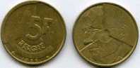Belgique Belgium 5 Francs 1986 Flamand KM 164 - 5 Francs