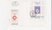 1984 - FDC CON BF EMESSO DALLA EX JUGOSLAVIA - Invierno 1984: Sarajevo