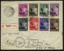 1937 BELGIQUE - COB # 447 - 454 - FIRST DAY COVER - PREMIERE JOUR - UITGIFTEDAG - Briefe U. Dokumente