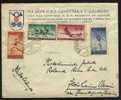 1938 YUGOSLAVIA YVERT # 326 - 329 GUTENBERG, PRINT, BIBLE DRUCK ON COVER - Atletica