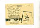 Buvard Cahiers Et Copies HERAKLES - Prehistoire - Stationeries (flat Articles)