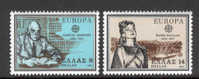 GREECE 1980 Europa CEPT SET MNH - 1980