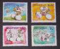 2003/2004 Alle 4 Diddl-Sondermarken ** - Unused Stamps