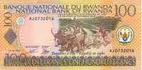 RWANDA  100 Francs  Daté Du 01-09-2003   Pick 29     ***** BILLET  NEUF ***** - Rwanda