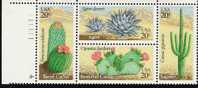 US Scott 1945a (1942 1943 1944 1945) - Plate Block Of 4 Upper Left Plate No 111111 4 - Desert Plants - Mint Never Hinged - Numero Di Lastre