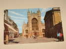 BATH ABBEY WEST FRONT 1973 VG Colori - Bath