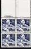 US Scott 1950 - Copyright Block Of 4 - Franklin D Roosevelt 20 Cent - Mint Never Hinged - Blocks & Sheetlets
