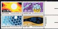 US Scott 2009a (2006 2007 2008 2009) - Copyright Block Of 4 - World´s Fair 1982 20 Cent - Mint Never Hinged - Blokken & Velletjes