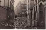 Evénement Inondations Paris La Grande Crue De La Seine Rue Bonaparte Cpa Animée - Overstromingen