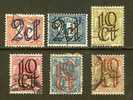 NEDERLAND 1923 Opruimingsuitgiften Not Complete Used 6 Values Only - Oblitérés