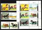 BULGARIA / BULGARIE - 1991- Horses - Serie + PF** - Nuevos