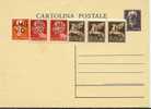 REF LIT7 - ITALIE  ENTIER POSTAL CP TURRITA 60c AMGVG + COMPLEMENTS - Poststempel