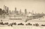 Cp U S A Illinois CHICAGO Skyline From Field Museum ( Voitures, Automobiles, Ford) - Chicago