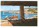 24352)cartolina Illustratoria Costa Smeralda -  Panorama  Del Porto - Olbia