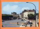 91 - BRUNOY - Place De La Gare - Voiture Renault Dauphine - Citroen 2CV - Simca - Brunoy