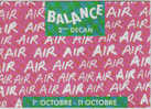 Carte Postale Astrologie Horoscope  Balance   Trés Beau Plan - Astrology