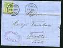 SWITZERLAND "HELVETIA" Seduta 25 C. Green;  Letter From Zurig 12/11/78 To Trento 14/11/78 With - Lettres & Documents
