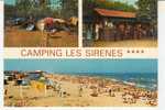 Marseillan : 3 Vues Du Camping "Les Sirènes" Environ 1980 (animée). - Marseillan