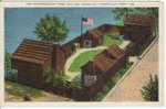 Fort Nashborough, First Ave And Church St, Nassville Tennessee, Early Settlement On 1930s Vintage Postcard - Nashville