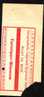 Romania 1952 Ticket Of Transport Bus SIBIU Perfins,very Rar!! - Perfins