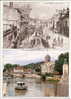 CLAMECY Le Quai De L'Ecluse. Les Bords De L'Yonne Et L'Eglise De Bethléem. - Clamecy