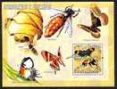 SAINT-THOMAS ET PRINCE 2006, ABEILLES Et PAPILLONS, 1 Bloc, Neuf / Mint. R1420 - Abejas